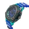 Ceas CHRONO ACTIVE Cadran albastru Sapphire Glass Quartz 43MM Ceas elvețian I Marca de ceas VEZ701122 Green [Versace] [Articol]