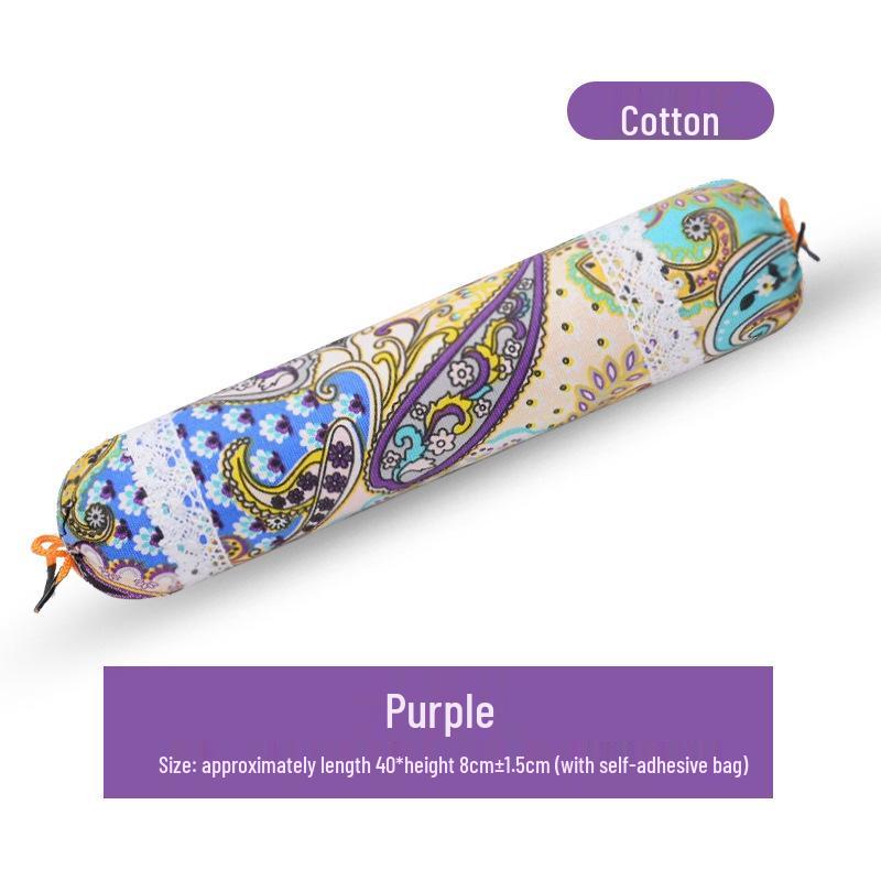 Mugwort Cylinder Candy Pillow: Removable, Washable, DIY Cervical Neck Support for Shoulder Relief, Home Comfort.