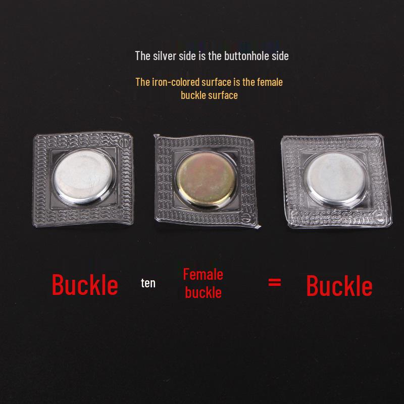 Magnetic Snap Button Waterproof PVC Curtain and Luggage Fastener