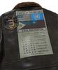 Avirex G-1 Antique Ship Leather Top Gun Blood Chit / 7834950014 Brown