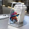 Flower Horse Simple Print Phone Case For iPhone 17 Pro Max 16E 15 Pro 14 13 12 11 Mini AIR XS XR XS 8Plus Transparent Soft Cover
