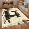 Vintage Sewing Machine Area Rug Decorative Carpet for Sewing Room Bedroom Livingroom Non-Slip Washable Floor Mat Retro Decor