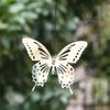 Metal Butterfly Wind Spinner Hanging Ornament Elegant Outdoor Garden Decoration for Patio Balcony Yard Home Decor Art Sculpture