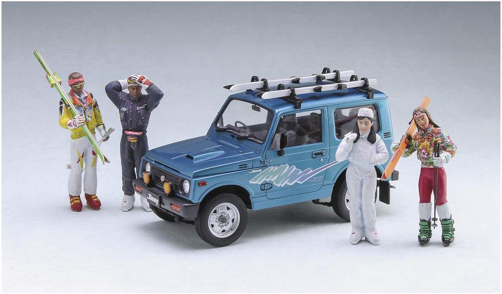 Hasegawa Suzuki Jimny Ski Version Plastic Model 20476 1/24