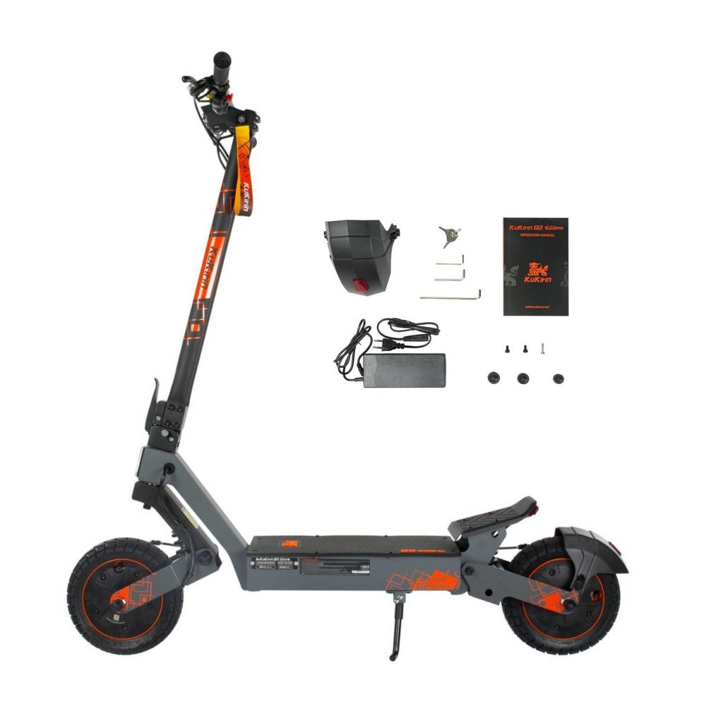 Electric Scooter KuKirin G2 Ultra 800W*2 Motor 48V18Ah Battery 10 inch Tires 50km/h Max Speed 55km Max Range