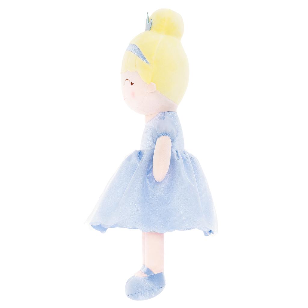 16 Zoll Plüschpuppe Mädchen Manor Prinzessin Spielzeug Hellblau Weihnachtsgeschenke für Babymädchen