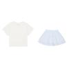 Kids' New Balance Skirt Set SS26 2 Piece Set ND2SG23112-LBL