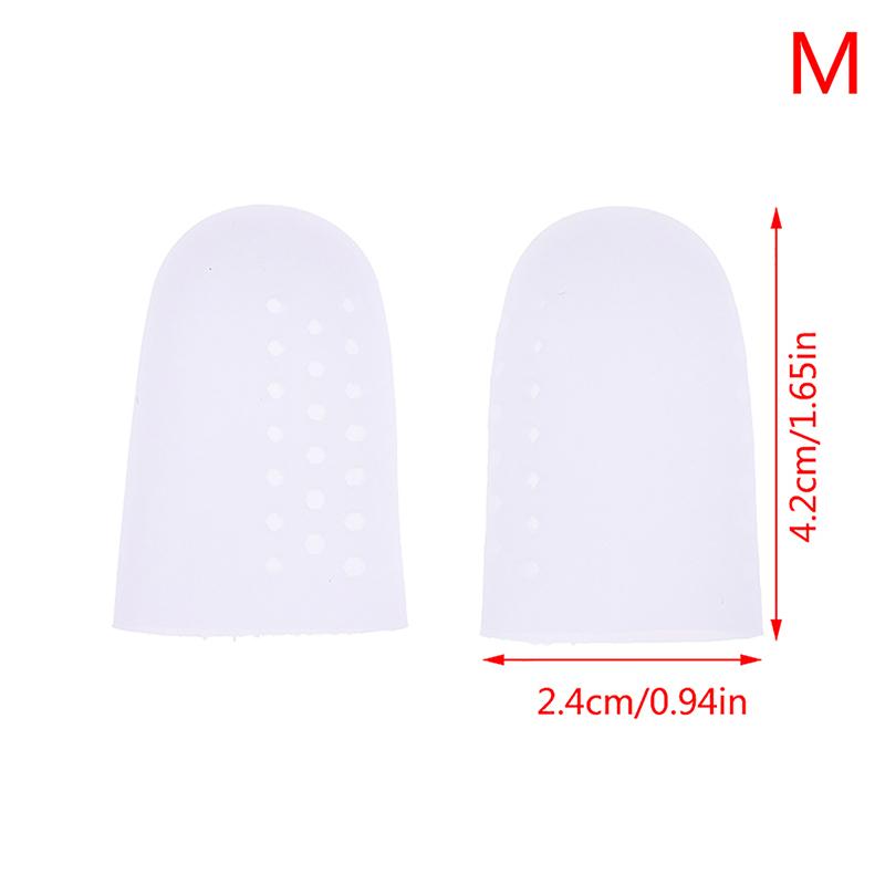 2Pcs Big Toe Protector  Breathable Silicone Tube With Holes Toe Separators