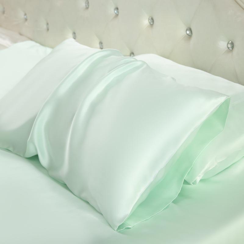100% přírodní hedvábný povlak na polštář z morušového hedvábí Povlak na polštář z pravého hedvábí pro ochranu vlasů a pokožky
