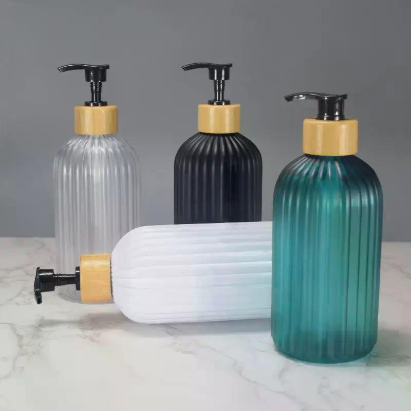 1pcs Bathroom Kitchen Soap Dispensers 500ml Refillable Hand Dish Soap Bottles Ideal For Kitchen Sink Decor Bottling Soap Bottle