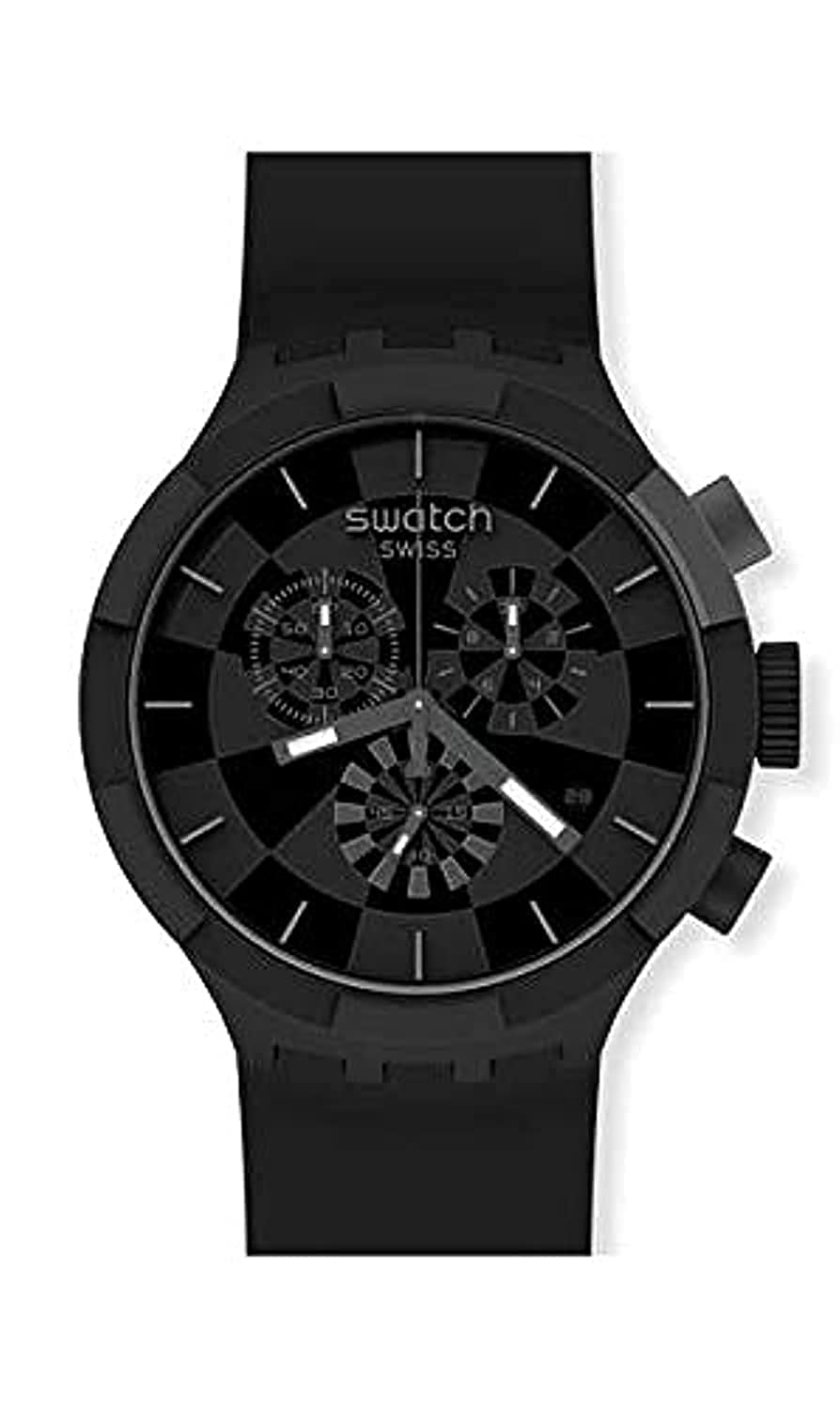 

Swatch SWATCH BIG BOLD CHRONO SB02B400 Черные наручные часы