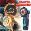Mini Angle Grinder, 19500rpm Electric Grinding Tool Mini Grinder Handheld Cutter,with 1pcs 12V 3600mAh