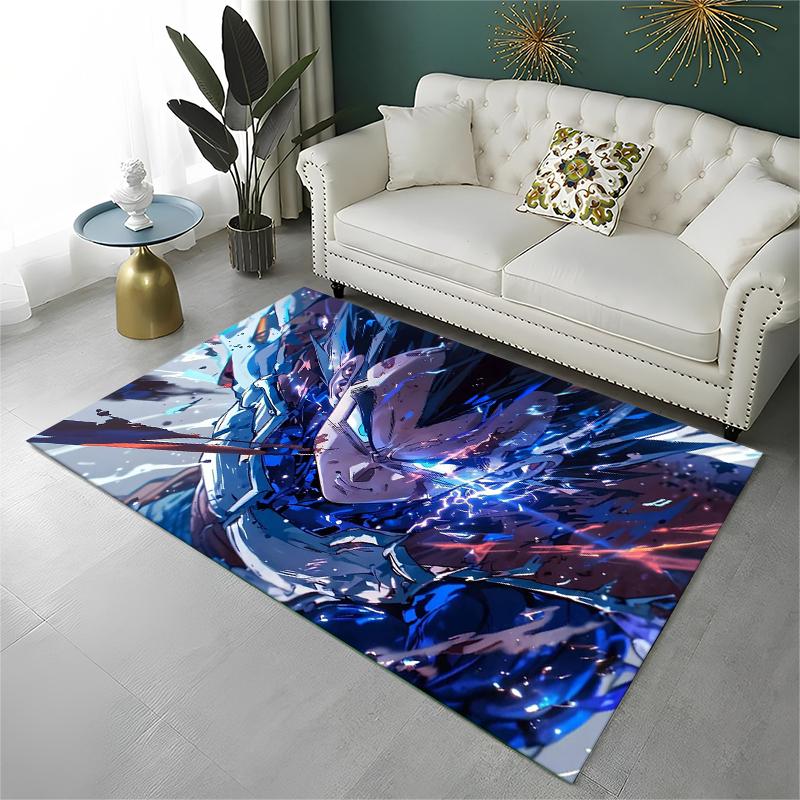 Cartoon D-Dragon Ball Anime Game Carpet Rug for Playroom Bedroom Living Room Sofa Home Decor,kid Area Rug Non-slip Floor Mat