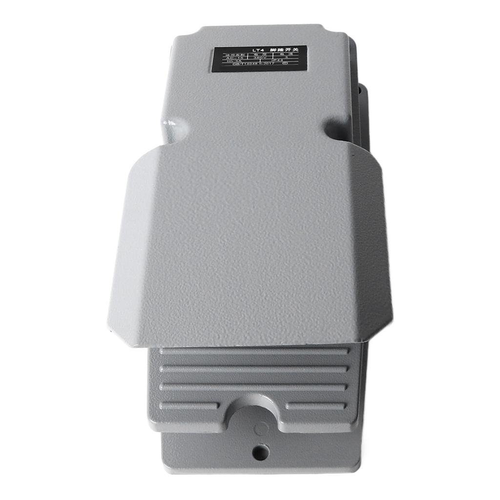 Werkzeugmaschinen-Fußschalter 1Ö 1S Silberkontakt Selbstrückstellender Fußschalter mit Schutz