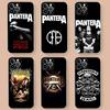 Dark Heavy Metal Rock P-PanteraS Band For IPhone 17 16 15 14 13 12 11 Pro Max Plus Transparent Soft TPU Phone Cover