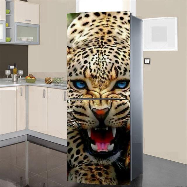 

Рослина Вода Холодильник Наклейка Книжкова шафа Пейзажі Наклейки Muraux Декоративні вінілові стіни Весільні прикраси Естетичний декор кімнати 60x180cm(1pcs)