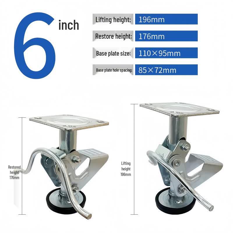 JZDASI Heavy-Duty Adjustable Floor Brake
