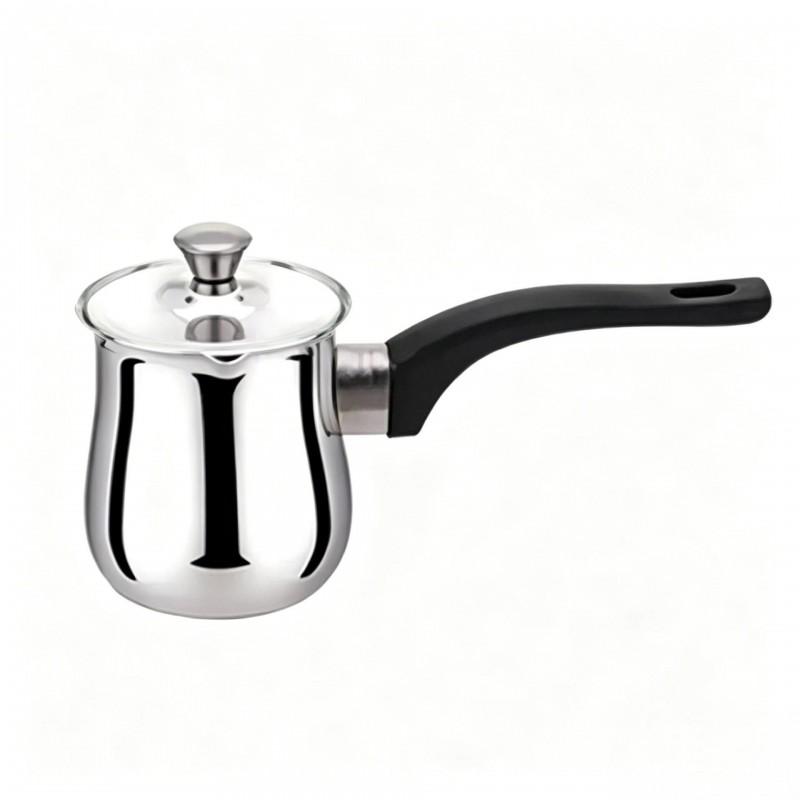 Stainless Steel Turkish Coffee Pot Pour Over Kettle With Eagle Spout Home Cafe Barista Use 180-1080ml
