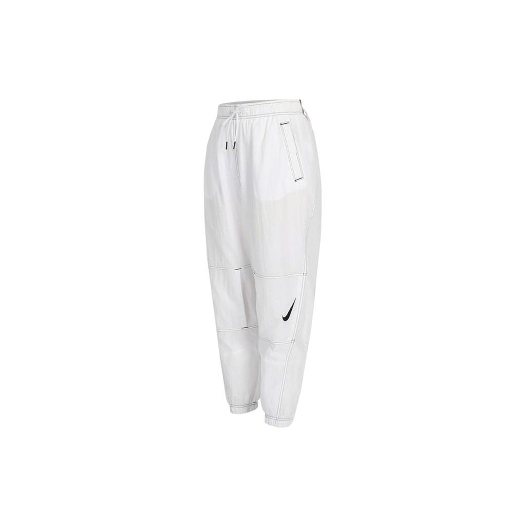 Nike מכנסי טרנינג לנשים Nike Swoosh GX HR לבנים DD5573-100