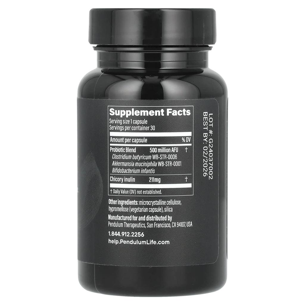 Glp-1 Probiotic, 30 Capsules
