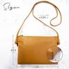 RINRE Women's Shoulder Bag, Small, Crossbody, Genuine Italian Leather, Lightweight, Brand Name (Corvino Black)