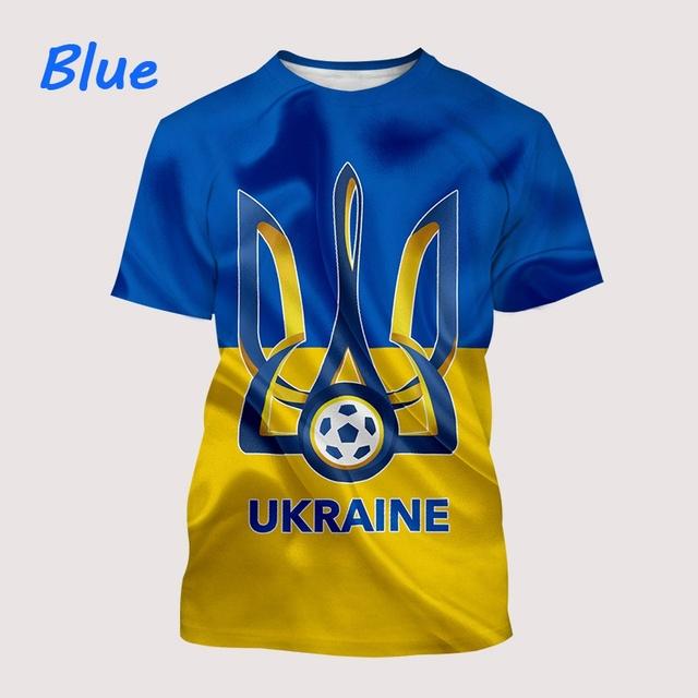 

Чоловічі футболки з круглим вирізом і короткими рукавами з 3D-принтом у повсякденному стилі літньої моди. L синій