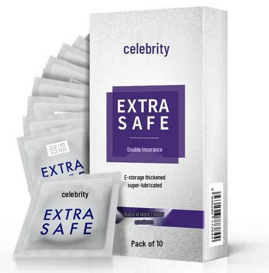 Celebrity Ultra-Dünne Hyaluronsäure-Kondome: Lang anhaltend, Extra Stärke für gesteigertes Vergnügen