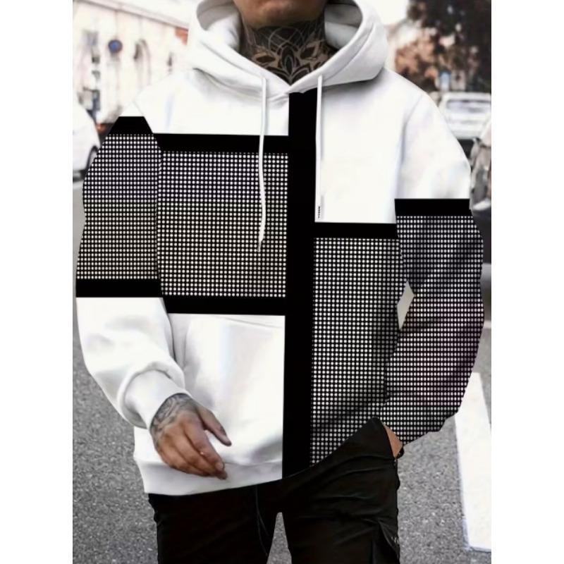 Men's 3D Printed Samurai Pattern Hoodie - Casual Hoodie Long Sleeve