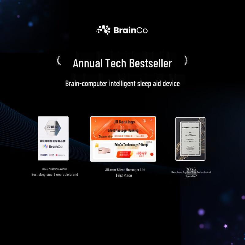 BrainCo Easleep Smart Sleep Aid Eye Mask