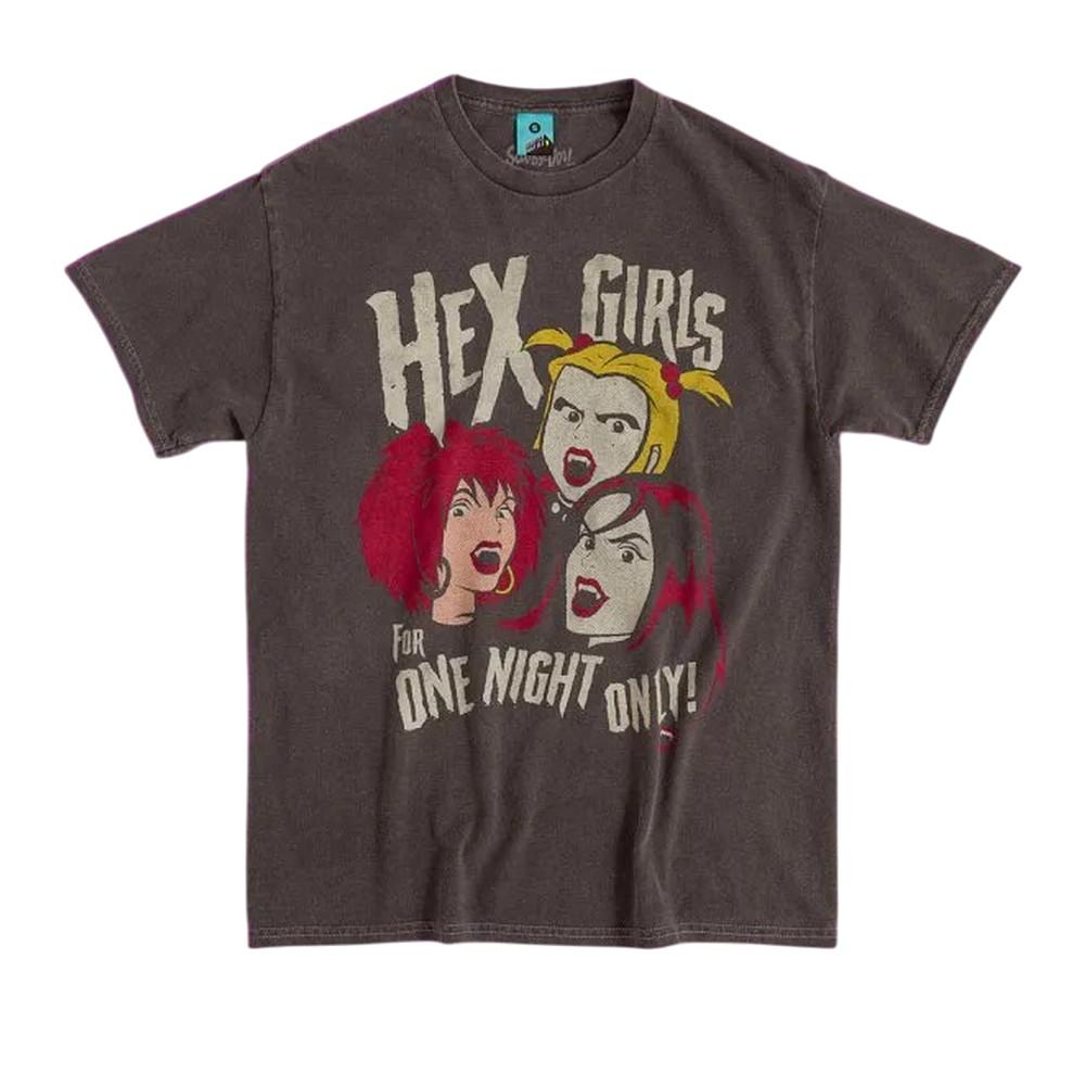 Hex Girls Unisex Adult For One Night Only Vintage Washed T-Shirt