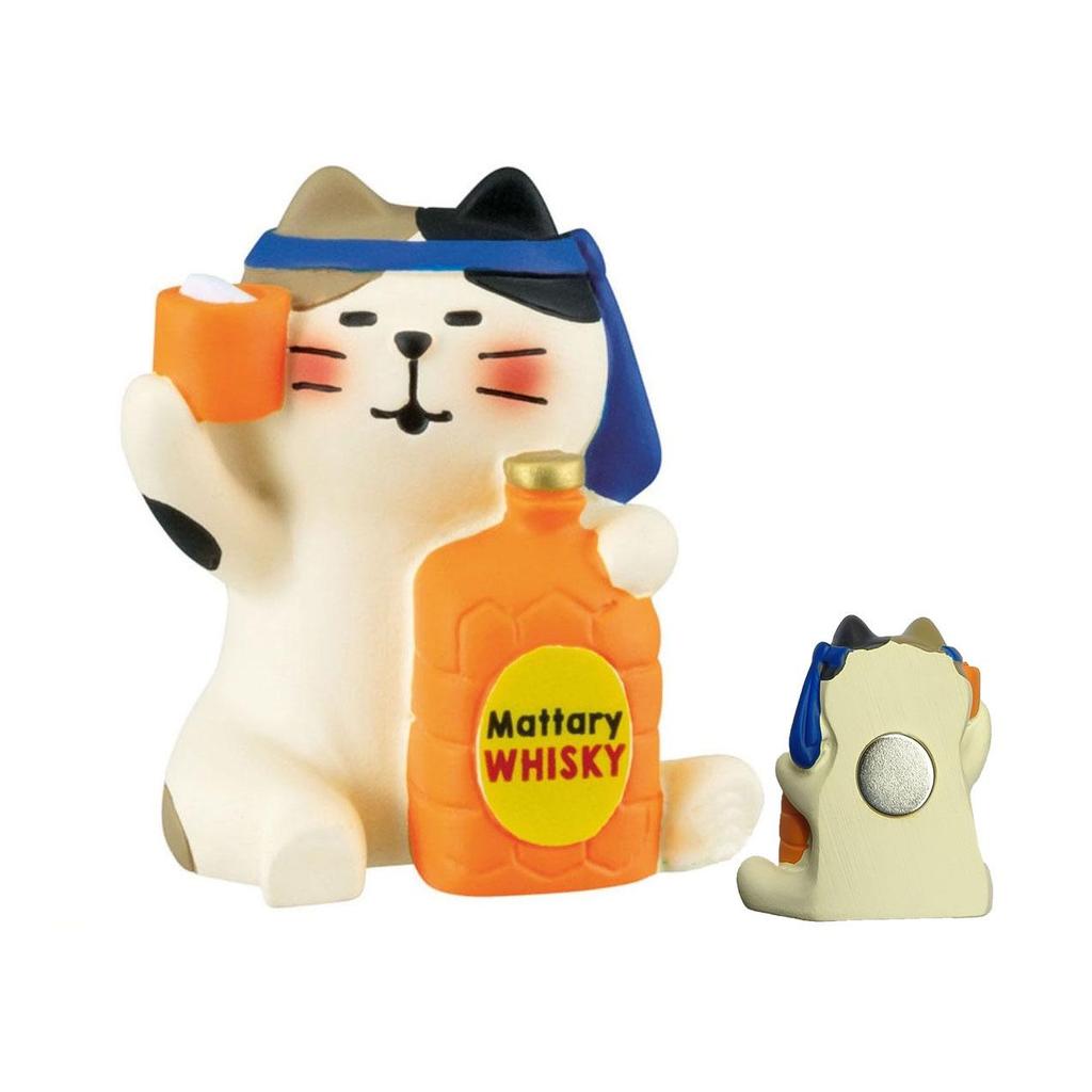 Japanese Cat Magnet: Cute Resin Sticker & Message Clip Toy for Refrigerator Decor