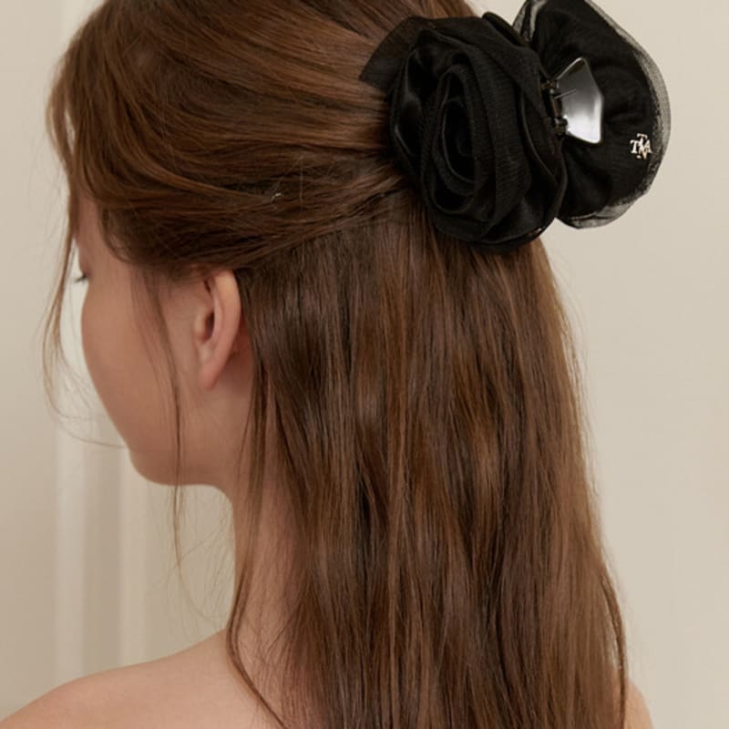 Tatiana Pom Pom Rose Hair Crow Clip HB2253