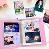 A5 Photocard Holder Album for Photographs Bound Photo Card Holder Kpop 3 Inch Heart Shaped School Stationery Binder Picture Home