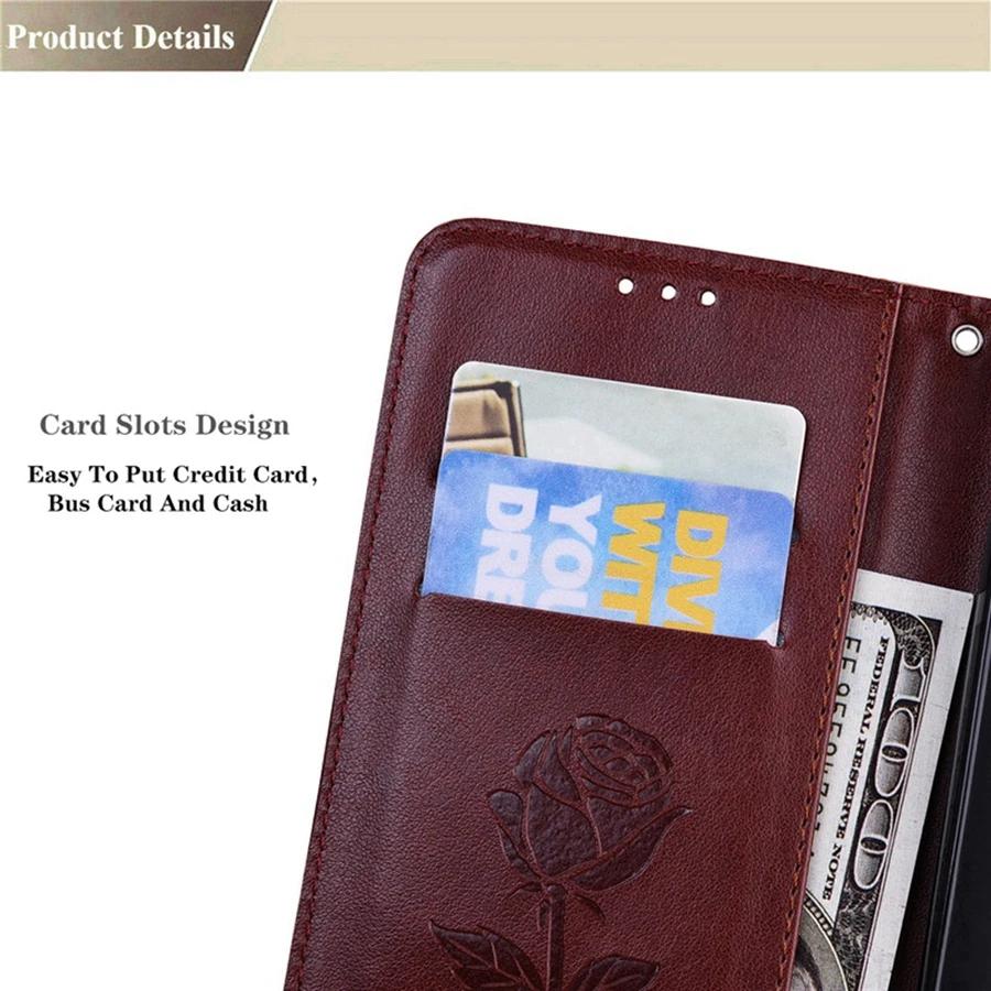 Rose Leder Brieftasche Flip Case Für Honor 400 Lite Pro Magic 7 Magic7 X9C Smart X5B X6A X7C 9S 30i X5 Plus Hülle Funda