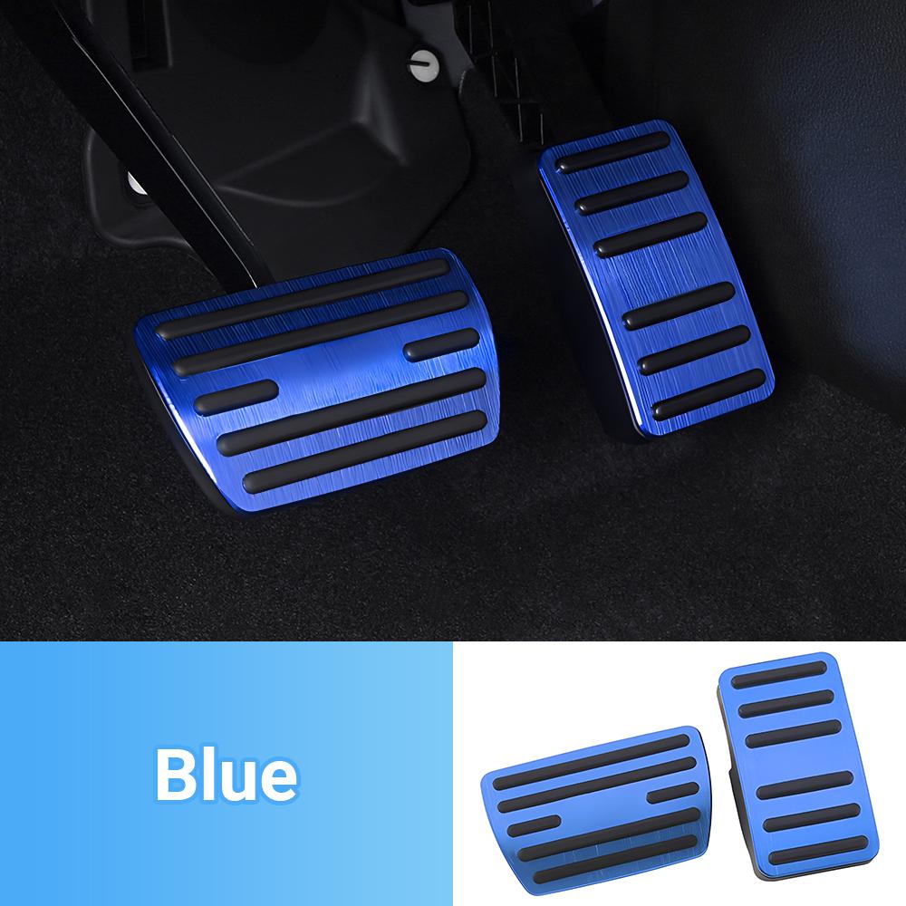 Aluminum Car Fuel Accelerator Brake Pedals Cover Non-Slip Case Pads Accessories For Honda CR-V CRV 6th Gen 2023 2024 2025 Hybrid