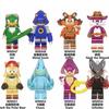 WM6088 Building Blocks Mini Figures Set WM947-WM954, STEM Educational Toy for Kids, Creative Play, 8-Piece Collection
