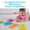 Alphabets Tracing Activity Board Game with 10 Rolling Marble, 36-Piece Preschool Letter Practice Set for Kids Ages 3+
