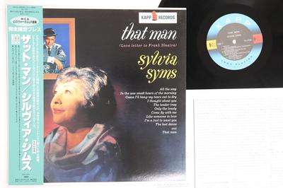 LP Record SYLVIA SYMS  That Man Love Letter To Frank Sina MVJJ30040 KAPP 1995 Japan Obi Jazz Used