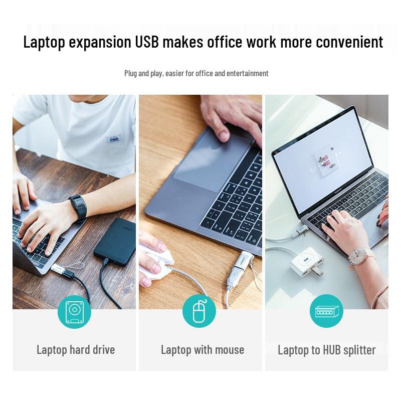 Ugreen OTG adaptér Type-C na USB 3.2