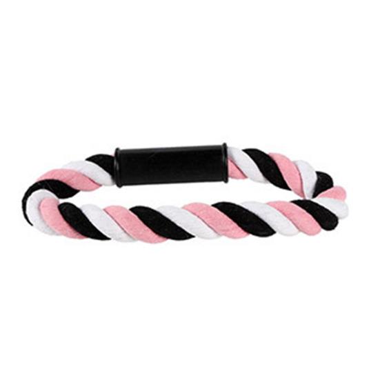 

Шлейка для щенка, четырехточечная, регулируемая, дышащая, сетчатая, жилет, для груди и спины, подстраивающаяся под форму тела A розовый