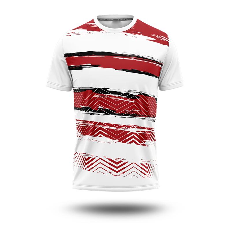 Camiseta con Bandera de Francia para Hombre Rayas Simples Estampado 3D Manga Corta Camisetas Camiseta Deportiva Cómoda Transpirable