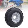 14x5.00 6 Tubeless Tire with Hub Explosion Proof 6 Inches Vacuum Tubeless Tyre for ATV UTV Quad Off Road Go Kart Golf