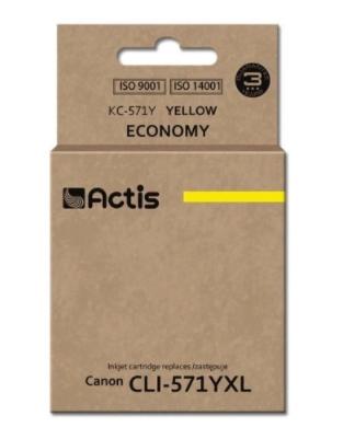 Canon KC-571Y High Capacity Yellow Ink Cartridge for Superior Print Quality