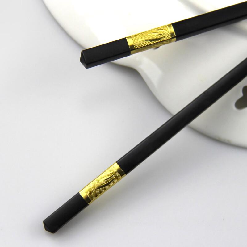 Ru Han Aluminum Alloy Fortune Ruyi Chopsticks Set
