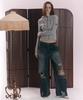 Peullijeunopallou Jay Destroyed Wide Denim (Vintage Blue)