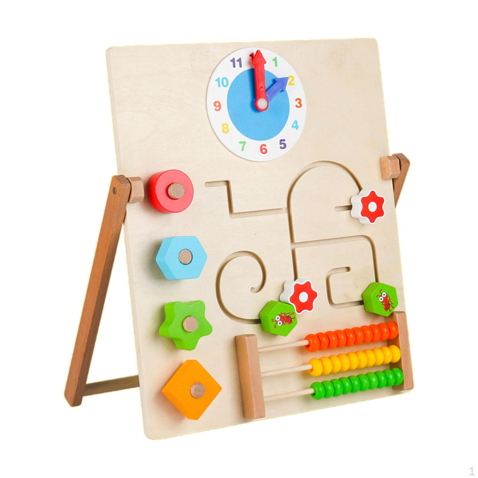 

Бизиборд Раннее образование Игрушка Путешествия Понимание форм и размеров Монтессори Дошкольное образование clock