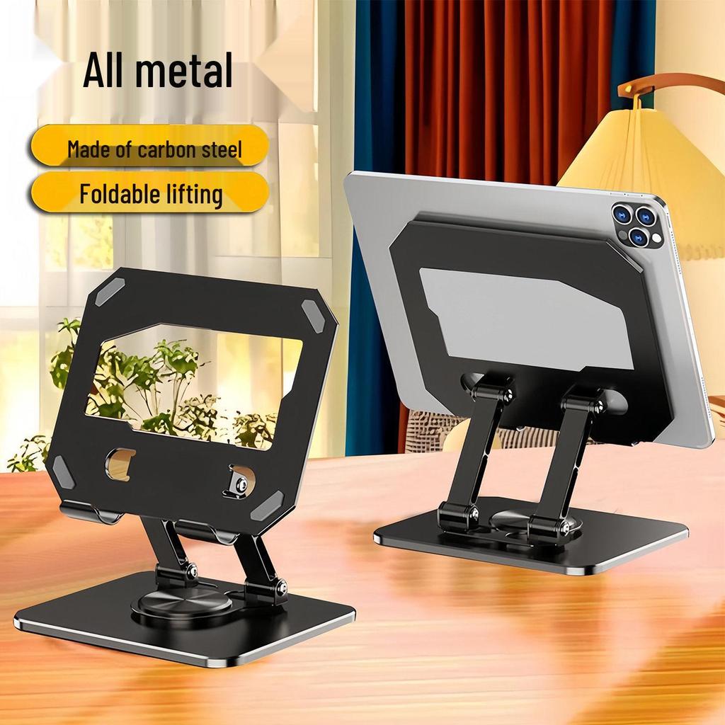 Rotatable Metal Stand for Tablet, iPad, Phone - Universal Desktop Holder