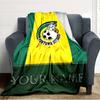 Name Custom Fortuna Sittard Print Flannel Blanket High Quality Warm Comfortable Cover for All Seasons Perfect for Gifts Home Decor