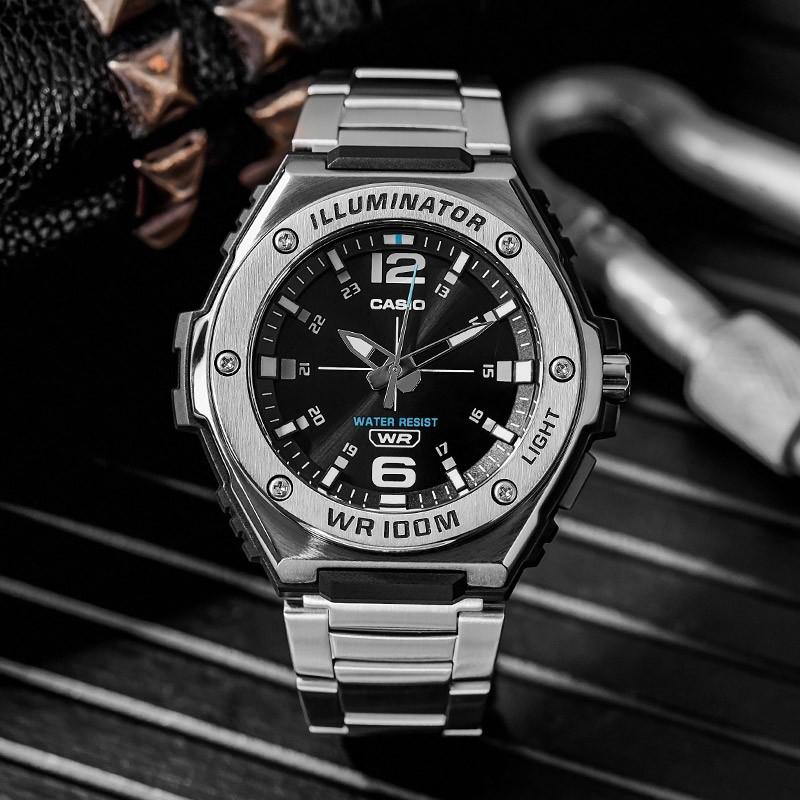 CASIO Men YOUTH Black Watch MWA100HD-1AV MWA100HD-1AV