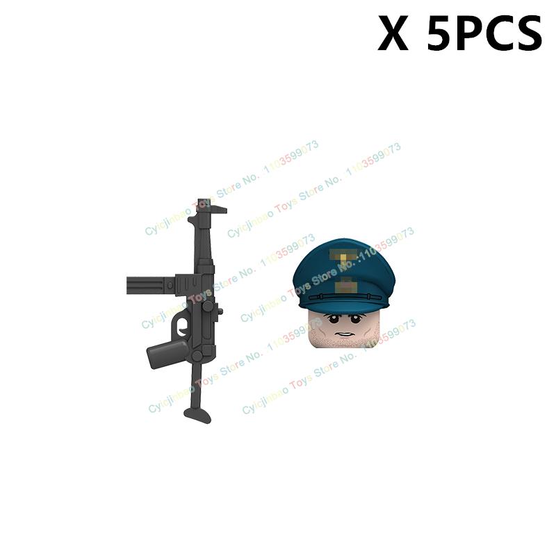 N661-670 NEW Military infantry Soldies Warriors Action Figures Building Blocks Accessories Collection Children's Toys Gifts